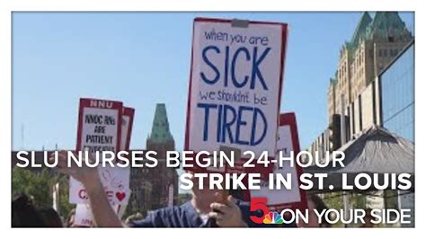 SLU Hospital nurses plan two-day strike in late-December